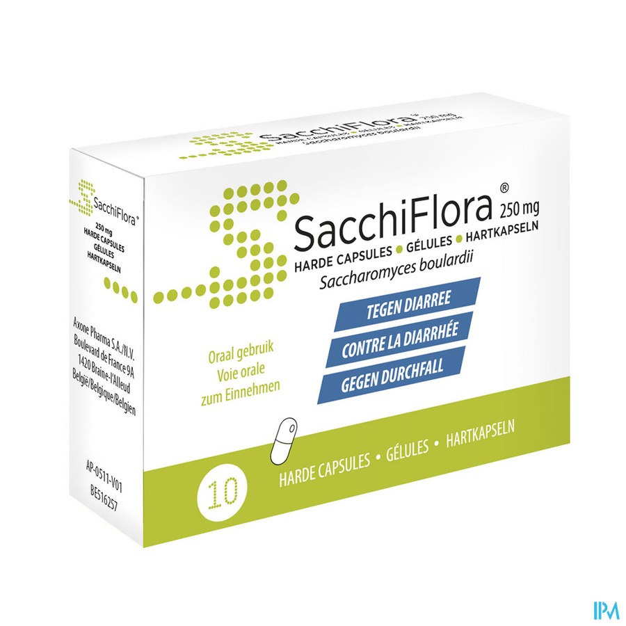 Sacchiflora 250mg Harde Caps 10 Blister
