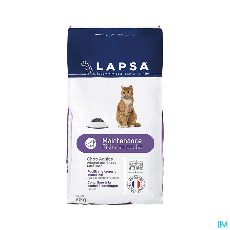Lapsa Physio.chat Adulte Maintenance Tte Race 10kg