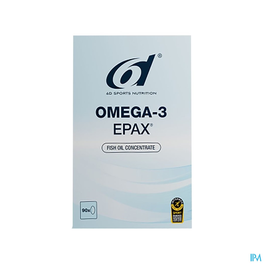 6d Sixd Omega 3 Softgels 90