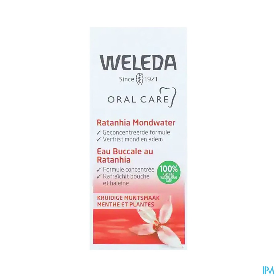 Weleda Ratanhia Mondwater 50ml