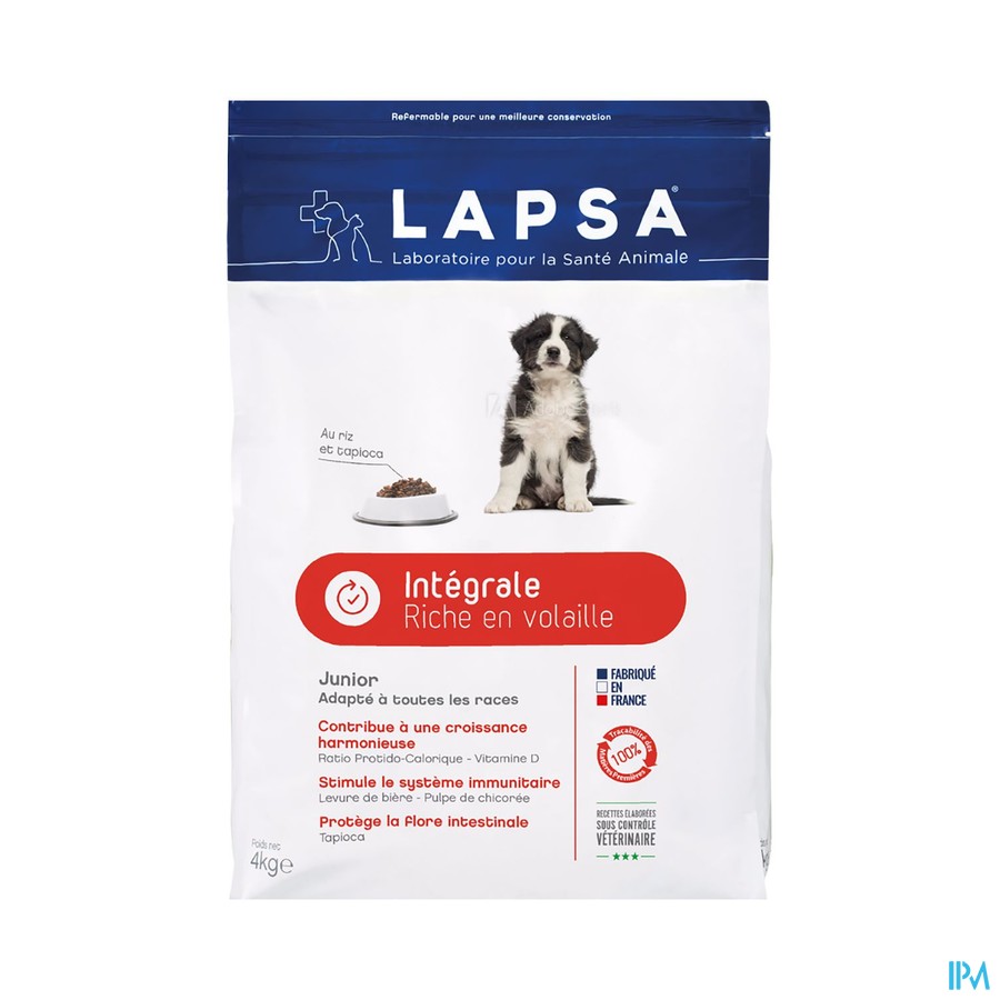 Lapsa Volkoren Puppy Grote Rassen 4kg