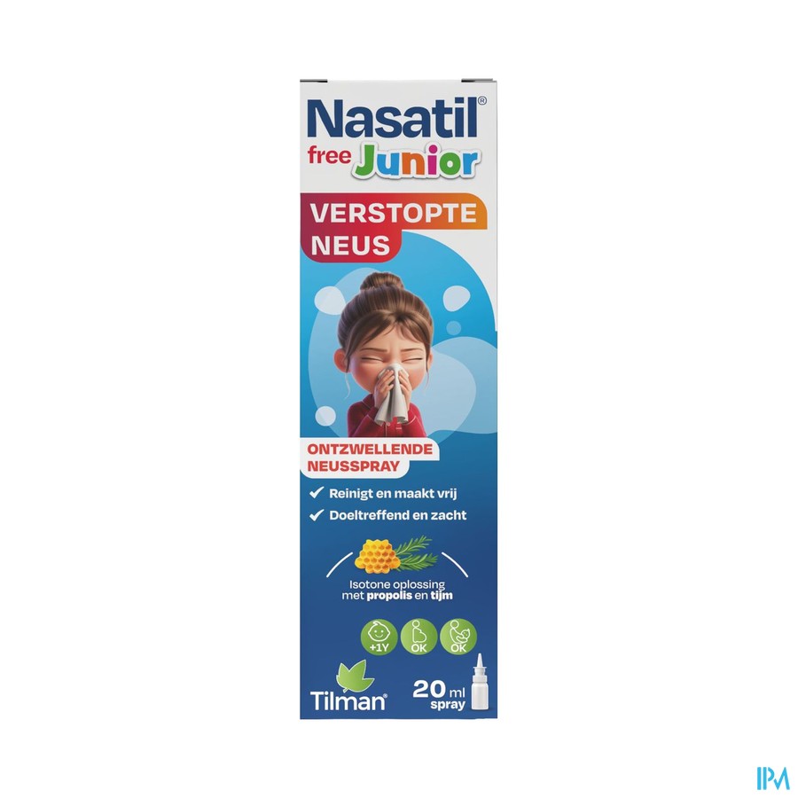 Nasatil Free Junior Neusspray 20ml
