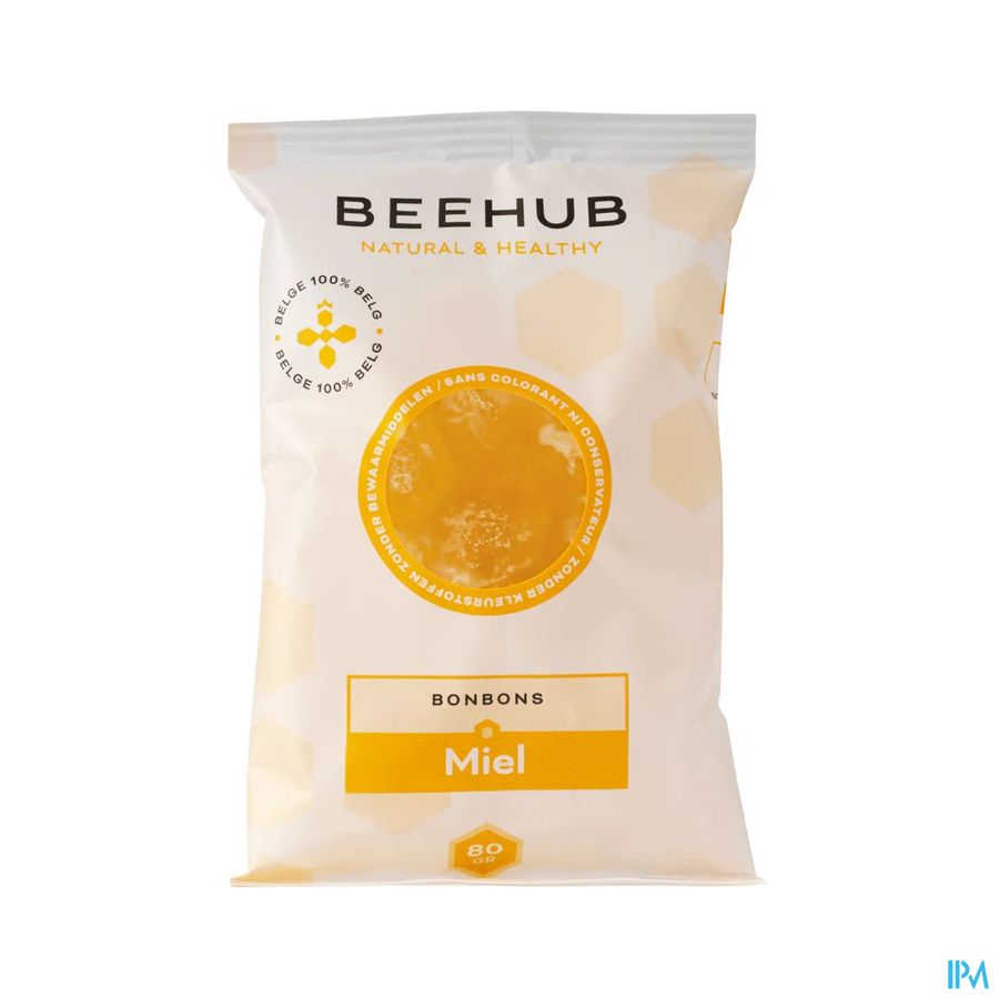 Beehub Honingpastilles 100% Belg 80g