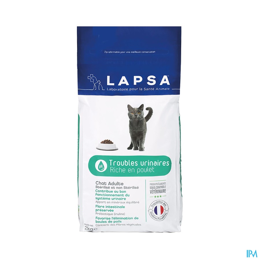 Lapsa Onp Chat Adulte Sante Urinaire Tte Race 2kg