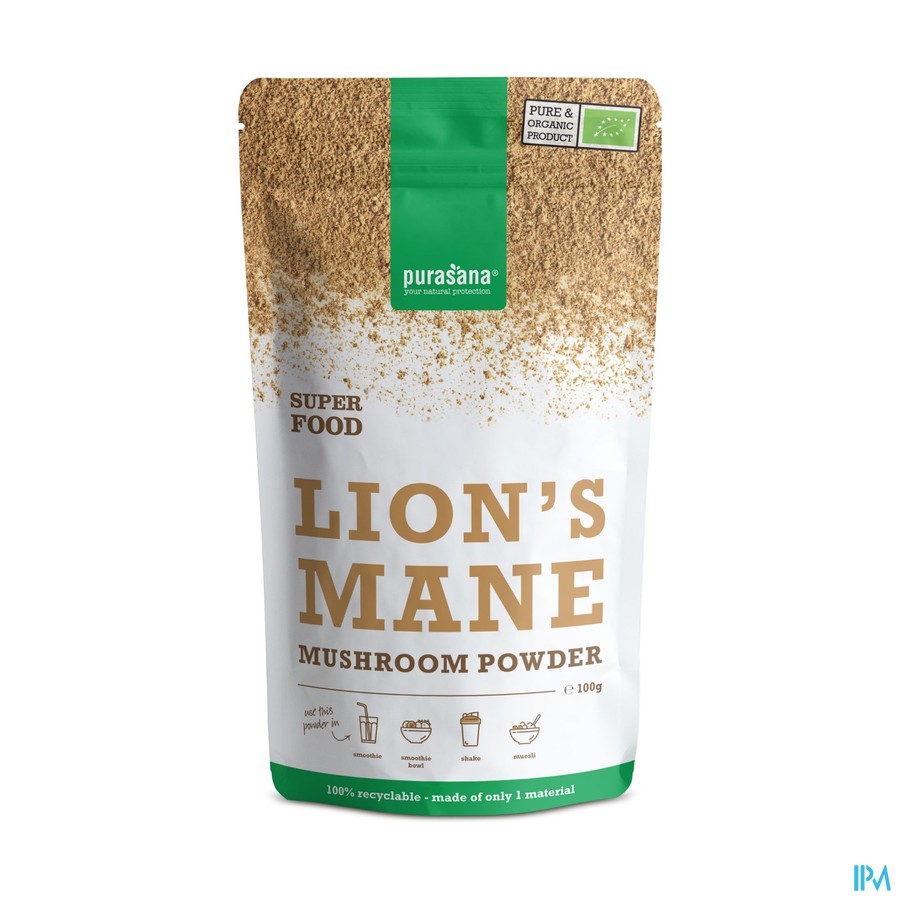 Purasana Lion's Mane Pdr 100g