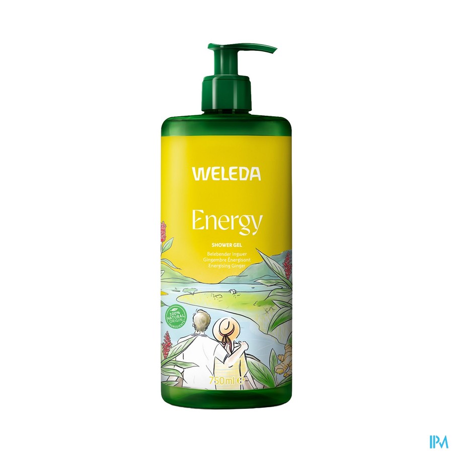 Weleda Energy Douchegel Gember Fl 750ml