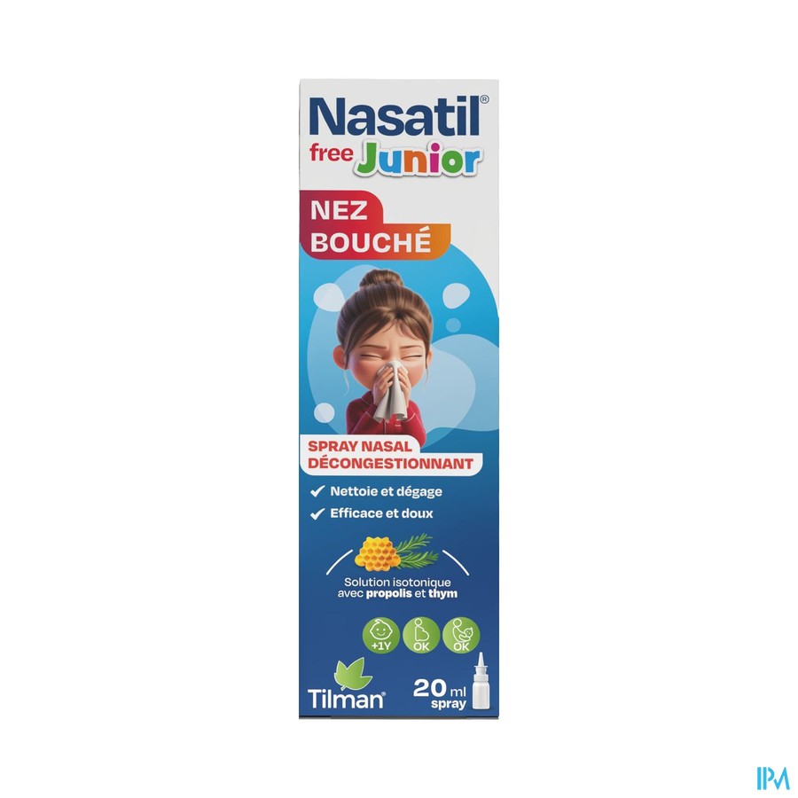 Nasatil Free Junior Neusspray 20ml