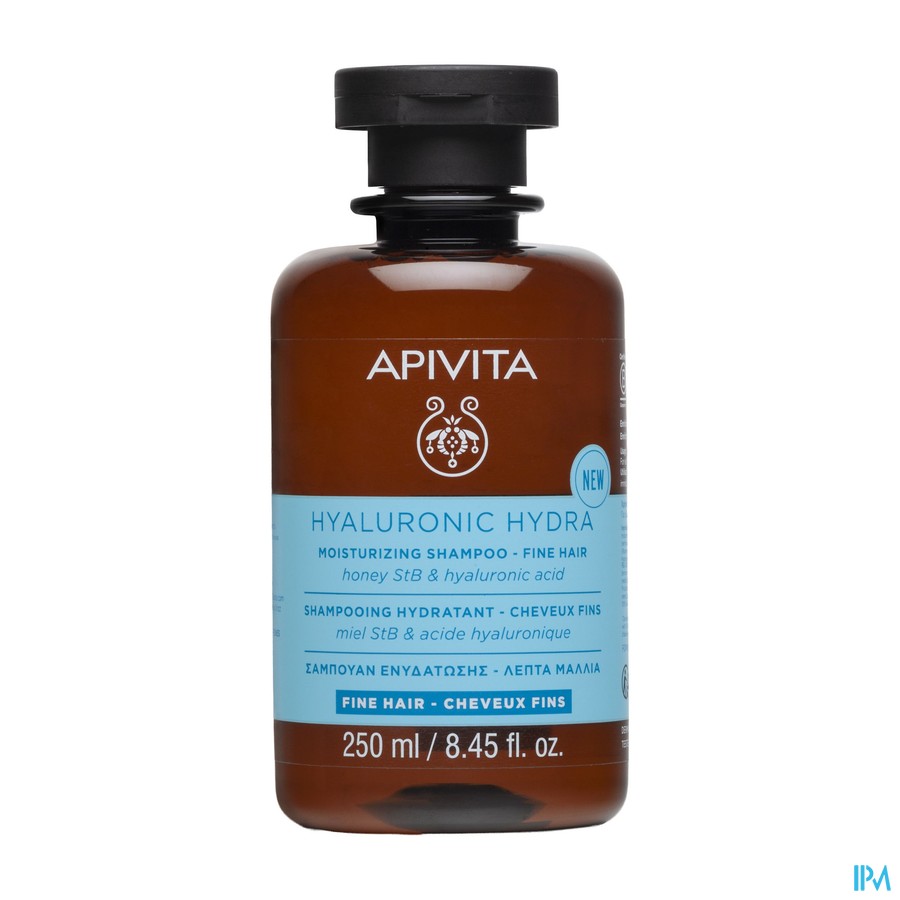 Apivita Hyaluronic Hydr.moistur.sh Fine Hair 250ml