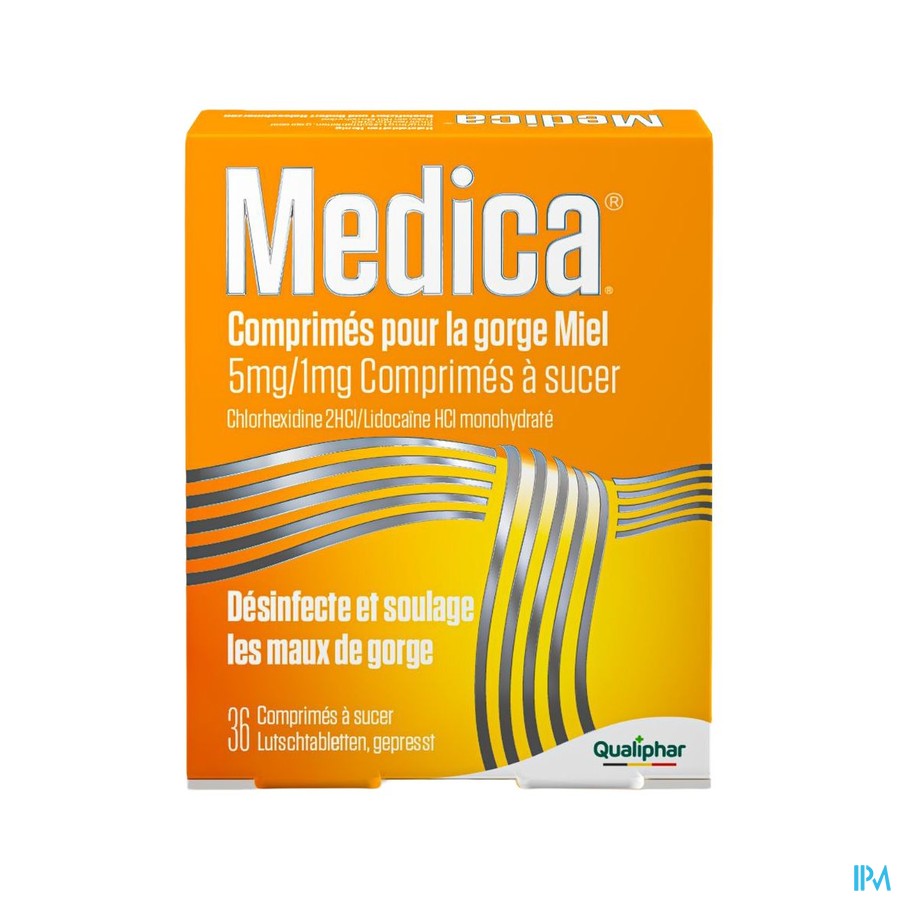 Medica Keeltabletten Honing 36 zuigtabletten