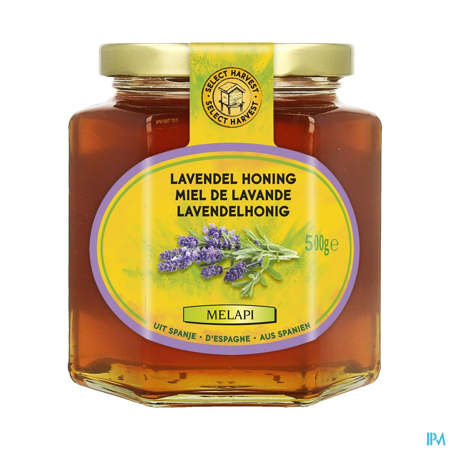 Melapi Honing Lavendel Zacht 500g 5528 Revogan