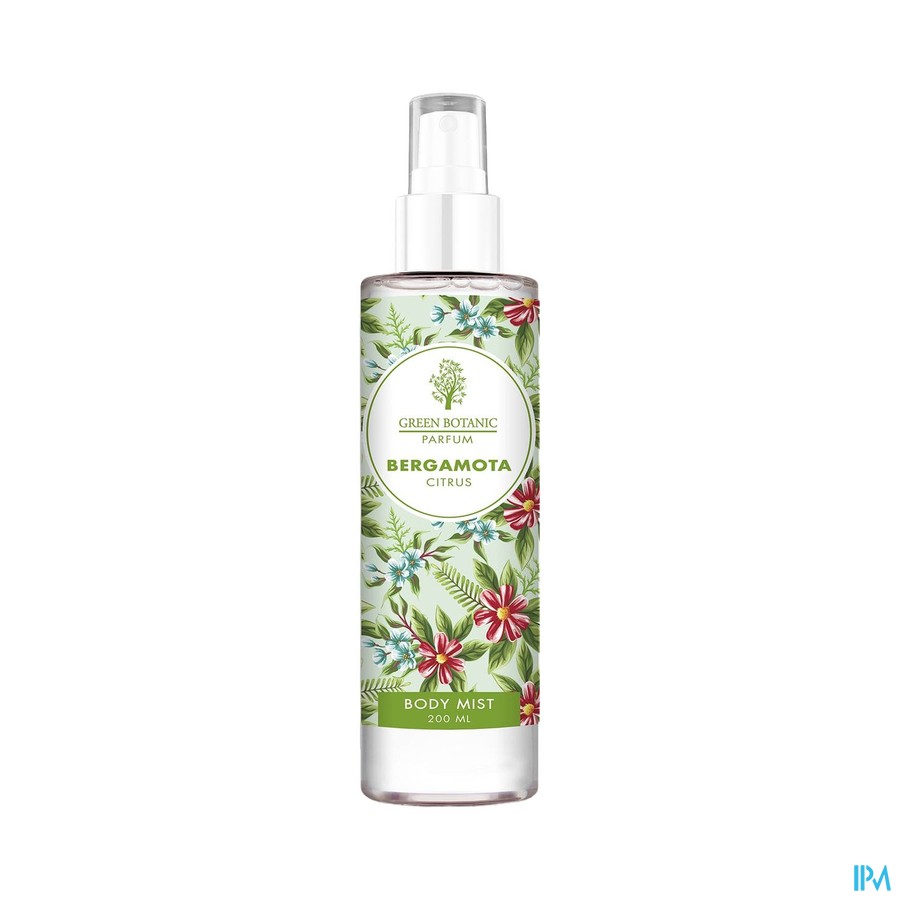 Green Botanic Body Mist Bergamota Citrus 200ml