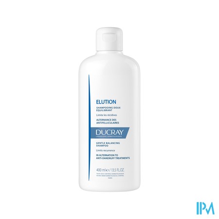 Ducray Elution Sh Zacht Evenwichtherstel. 400ml Nf