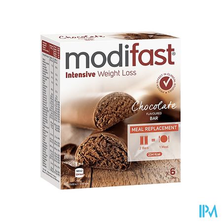 Modifast Intensive Control Reep Chocolade 6