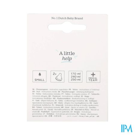 Difrax Flessenspeen Natural Small 671