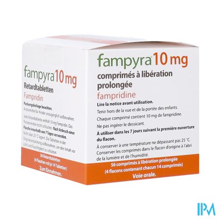 Fampyra 10mg Verlengde Afgifte Tabl56 Fl