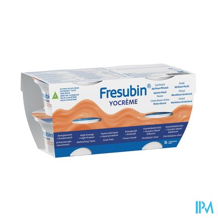 Fresubin Yocrème 125g Pêcheabricot/abrikoosperzik