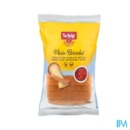 Schar Brioche Brood 370g 6657 Revogan