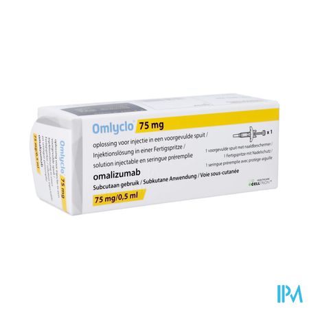 Omlyclo 75mg Opl Inj Voorgevulde Spuit 0,5ml 1