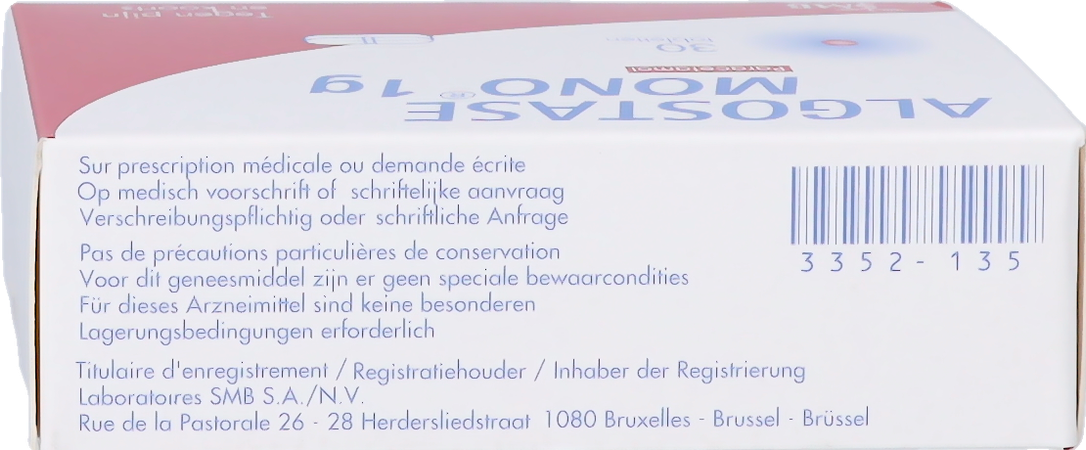 Algostase Mono 1g Comp 30 X 1g