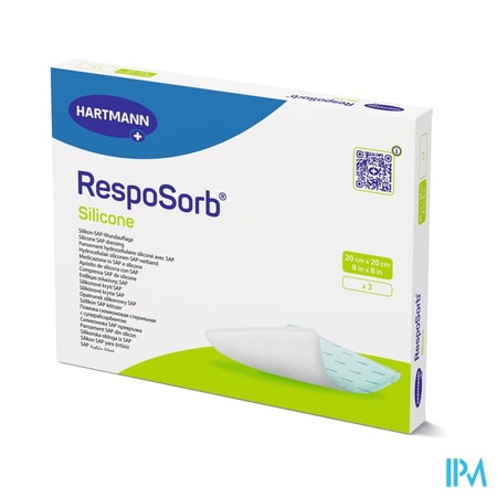 Resposorb Silicone 20x20cm 3 413054