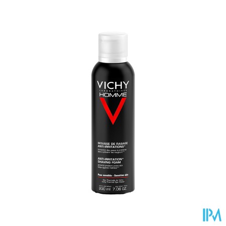 Vichy Homme Mousse A Raser Anti Irrit. 200ml Nf