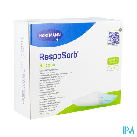 Resposorb Silicone 8x8cm 10 4130411