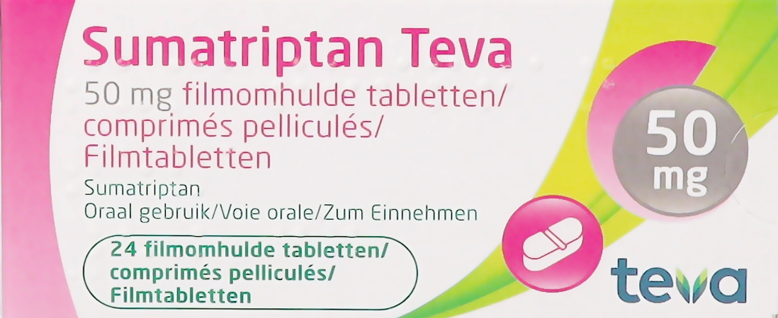 Sumatriptan Teva 50mg Filmomh Tabl 24 X 50mg 2