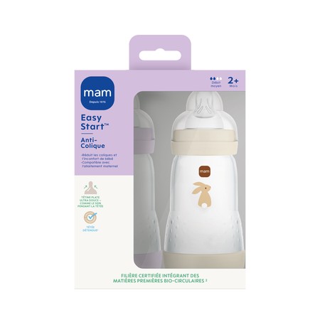 MAM BIB E ST A/COL LI+SAB D2 260ML