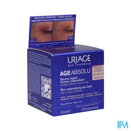 Uriage Baume Regard Flouteur Redensifiant 15ml