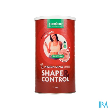Purasana Vegan Shape&control Prot.shake Choco 350g