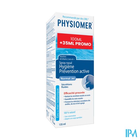 Physiomer Normal Jet 135ml Promo 35ml
