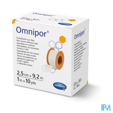 Hartmann Omnipor 2,5cmx9,2m 1 P/s