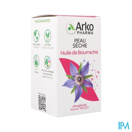 ARKOG HUILE BOURRACHE CAP 180