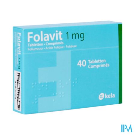 Folavit 1mg Comp 40 X 1mg