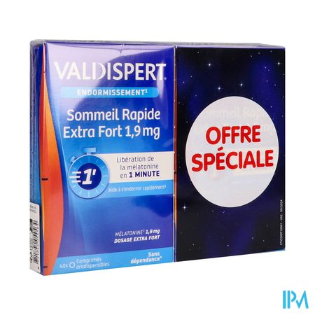 VALDISPERT MELATON 1,9MG CPR 40X2