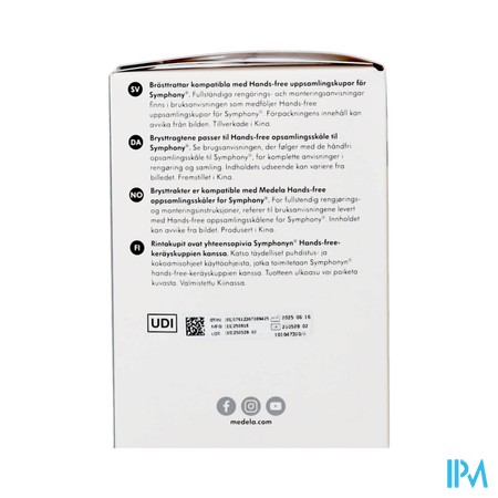 Medela Tetrelles Hands-free Symphony S 21mm 2