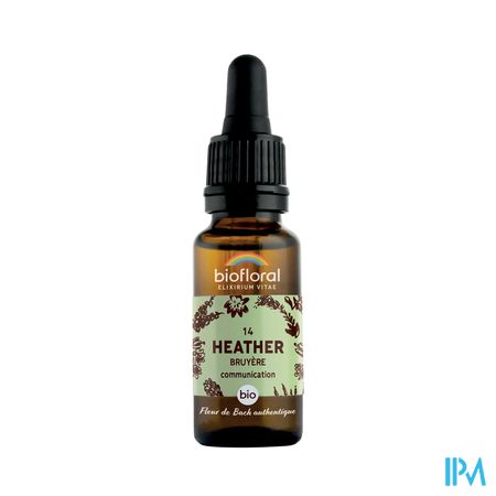 Biofloral Bachbloesem 14 Heather Struikhei Bio20ml