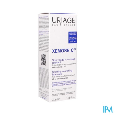 Uriage Xemose Creme Visage Nf Tube 40ml