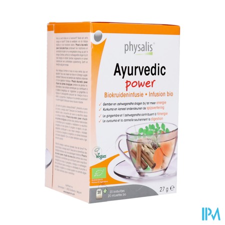Physalis Ayurvedic Power Infusie Bio Builtjes 20