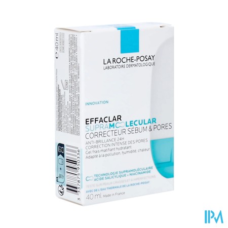 Lrp Effaclar Supramolecular Oil&pores Correct 40ml