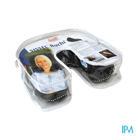 Sissel Buchi Blauw Nekkussen Met Boekweitvulling