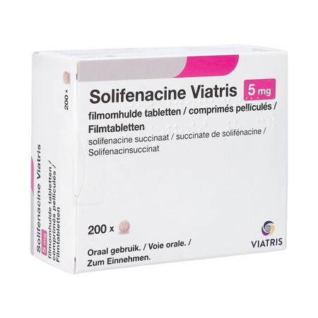 Solifenacine Viatris 5mg Filmomh Tabl 200
