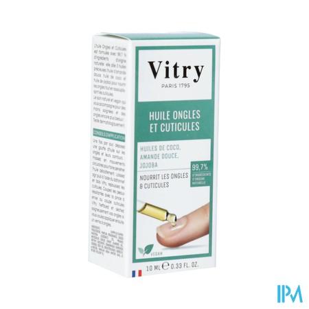 Vitry Natuurlijke Olie Nagels & Nagelriem 10ml
