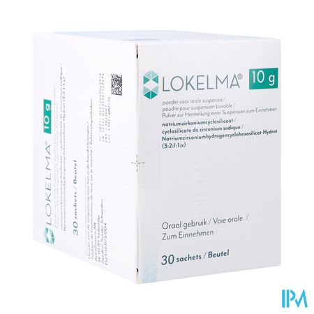 Lokelma 10g Abacus Pdr Orale Suspensie Zakje 30