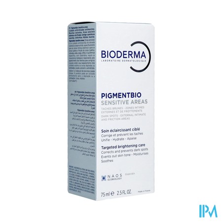 Bioderma Pigmentbio Sensitive Areas Tube 75ml