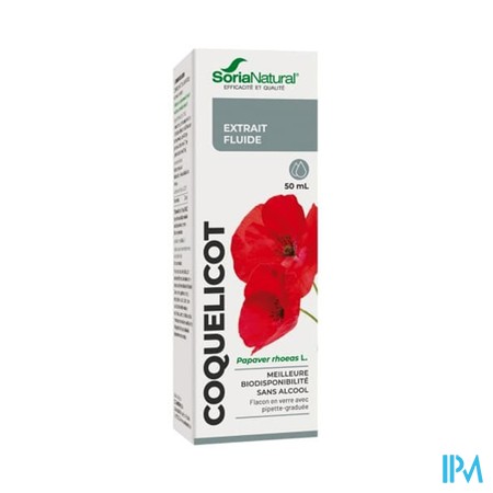 Soria Papaver Rhoeas Klaproos Extr.glyc 50ml
