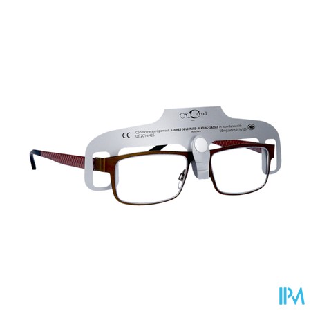 Leesbril "platinum * 3" (azie)