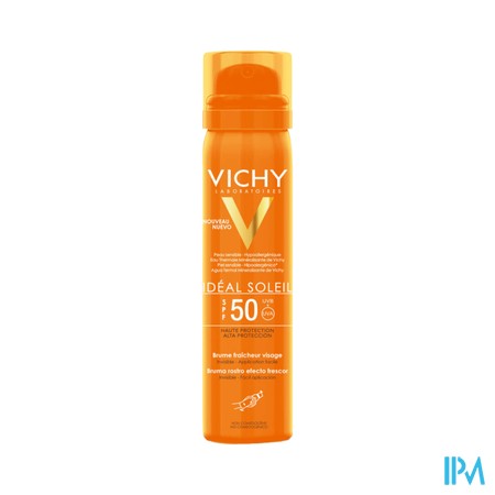 Vichy Ideal Soleil Frisse Gezichtsmist Ip50 75ml