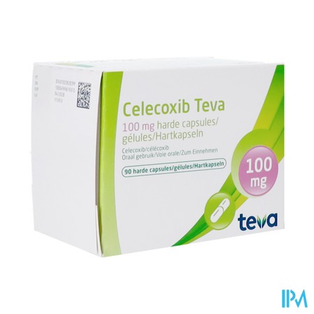 Celecoxib Teva Generics 100mg Harde Caps 90