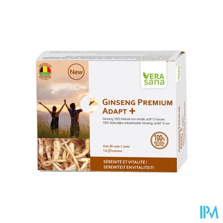 Ginseng Premium Adapt + Caps 30 Vera Sana